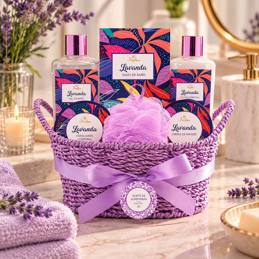 Set de baño Lavanda