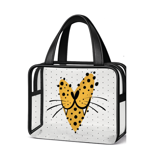 Bolso transparente tigre