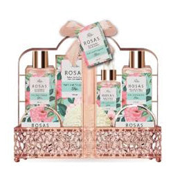 Set de baño Rosas