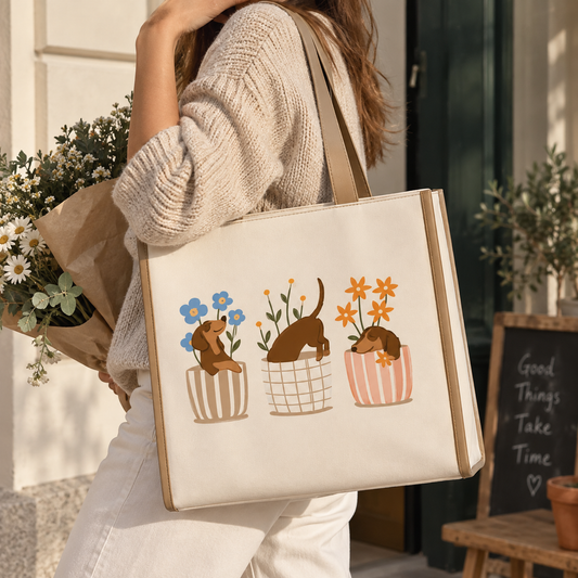 Totebag Perritos Valentina | HILA