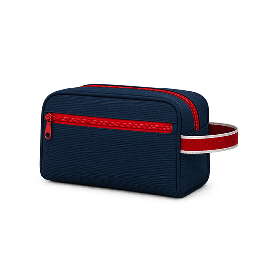 Neceser Navy con Bolsillo Frontal