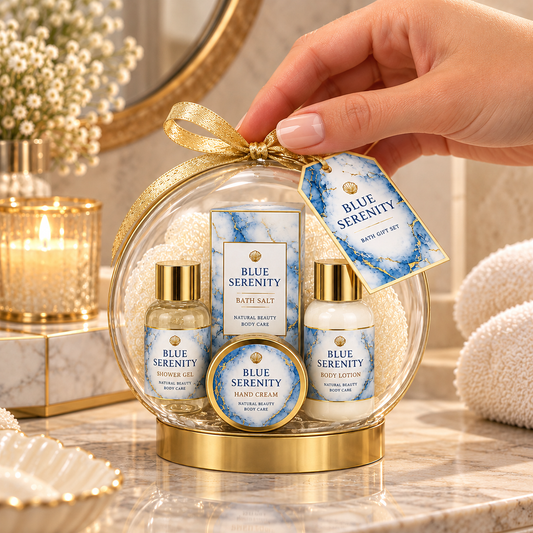 Set de baño Blue Serenity