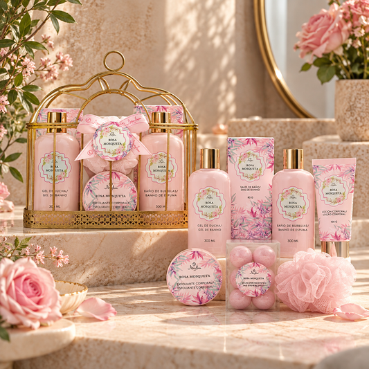 Set de baño Rosa Mosqueta