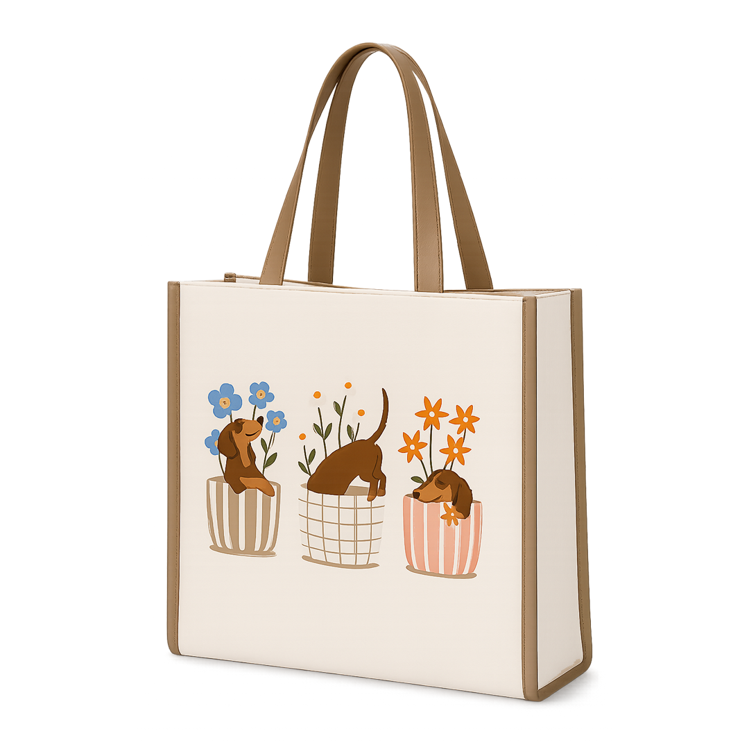 Totebag Perritos Valentina | HILA